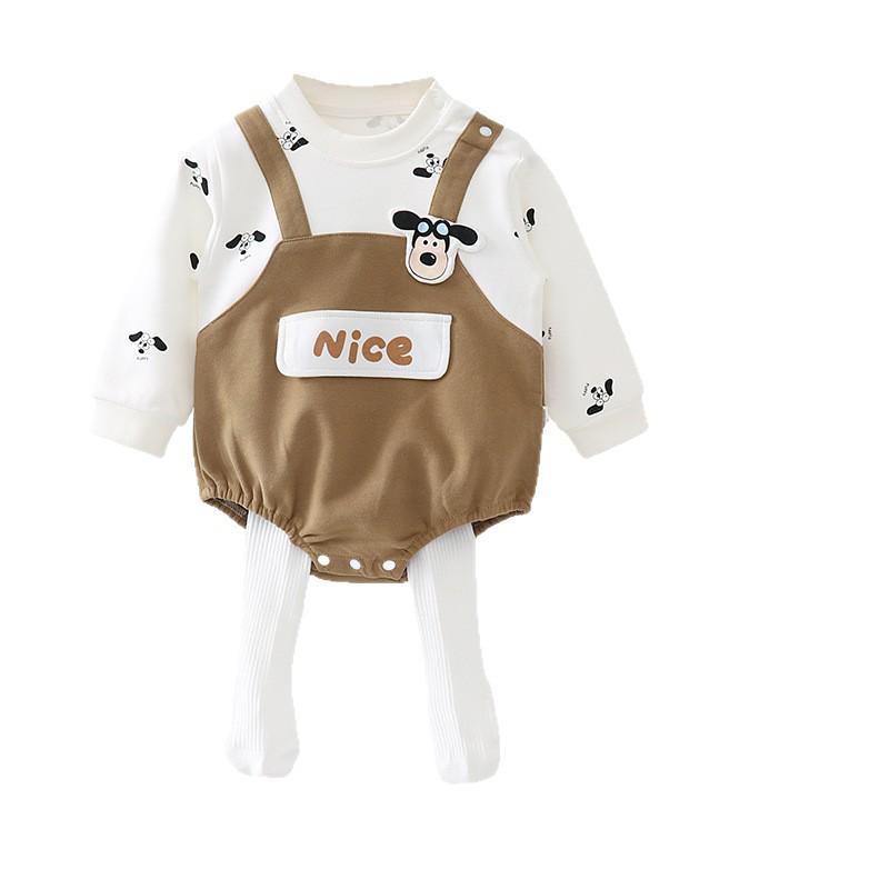 Bestselling Baby Bodysuit: Spring & Autumn Newborn Romper, Perfect for Outings & Crawling
