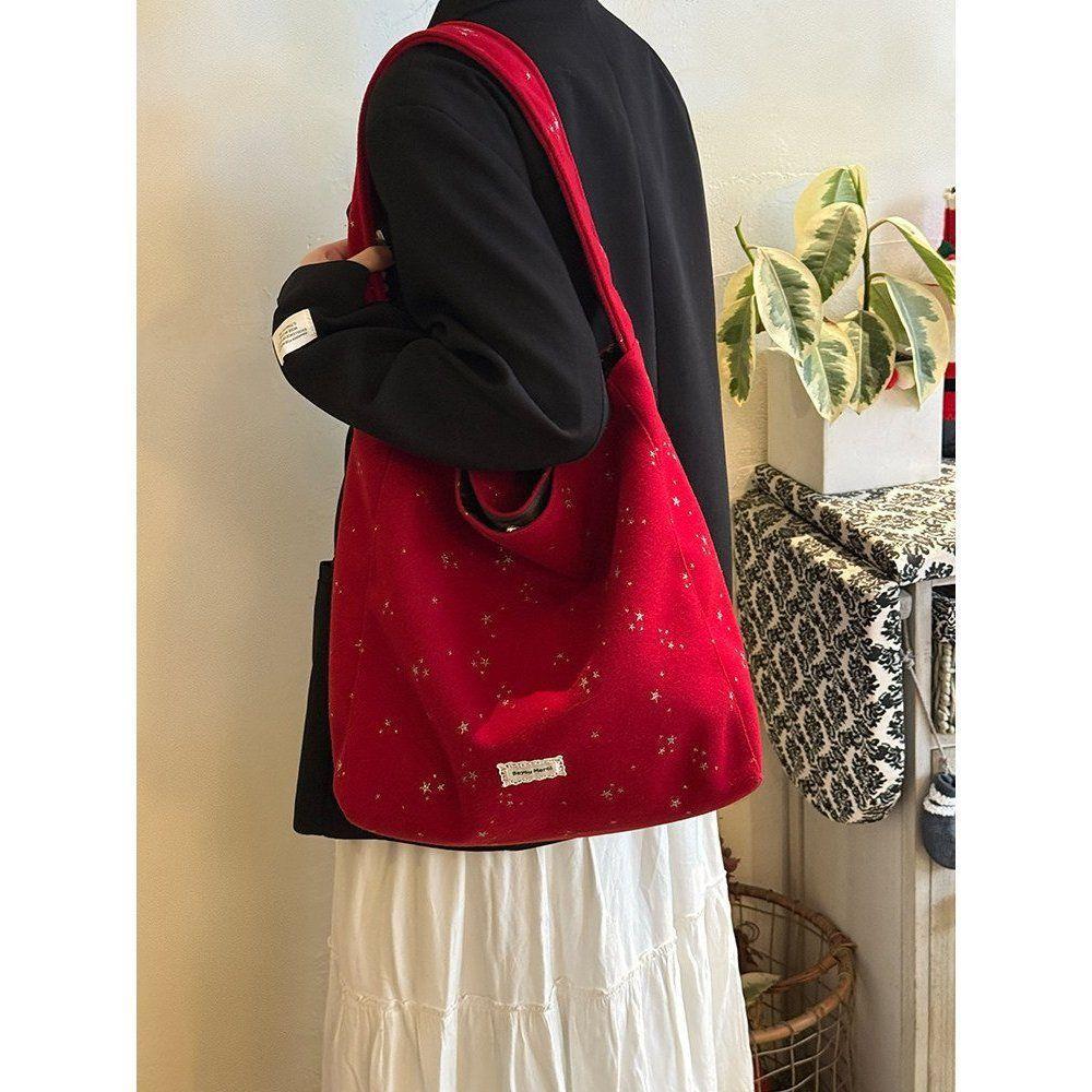 Tote Bag with Capacity, Single Shoulder Bag, Versatile and Unique Handbag for Casual Use
