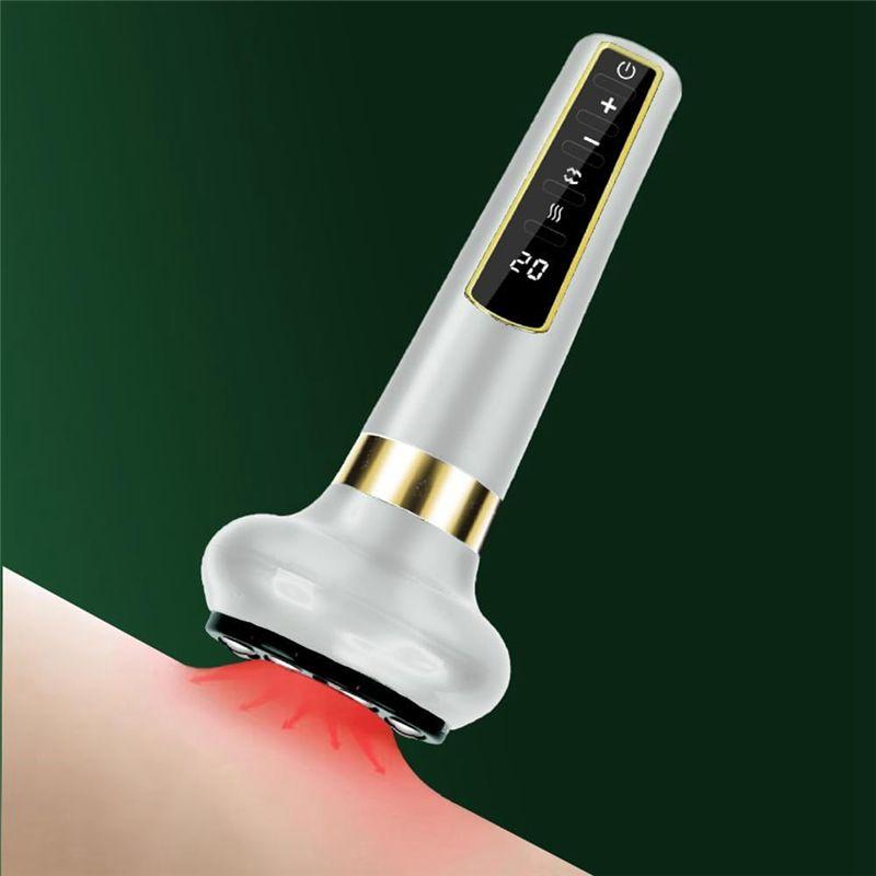 B02C-Negative Pressure Cupping And Scraping Device, 12 Level Cupping Massager, Intelligent Cupping Massage Device