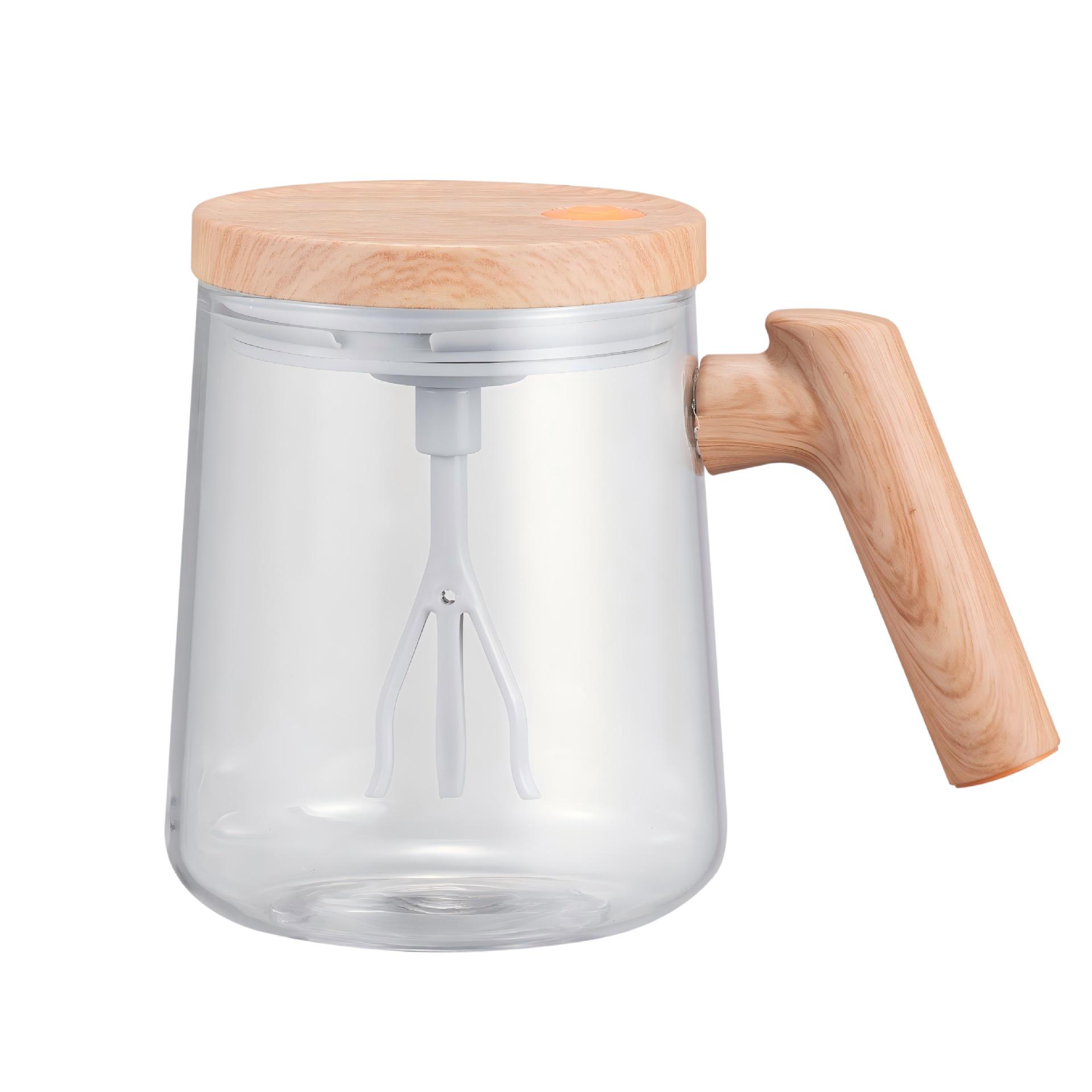 2026 Smart Glass Blender: Fully Automatic Electric Mixer for Milk & Soy Milk 301-400ml