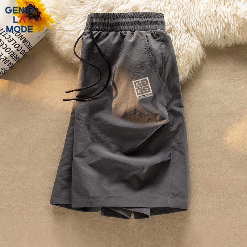 

GENIOLAMODE Men s Summer Lightweight Breathable Cargo Shorts 3XL