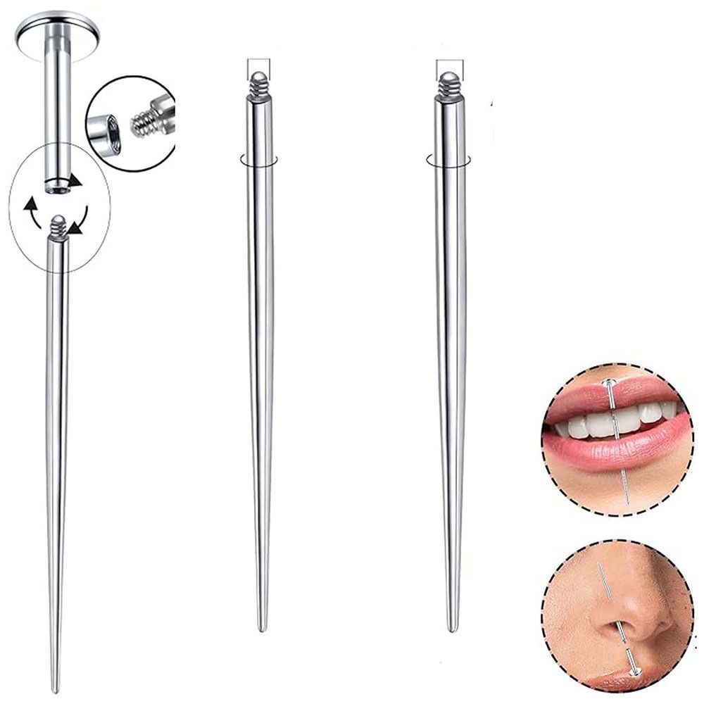 Professional Piercing Taper Tool Stainless Steel Dermal Piercing Tool Piercing Maintenance