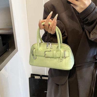 Niche Design Portable Shell Bag Women's New Trendy Locomotive Spice Girl High-end Shoulder Messenger Bag