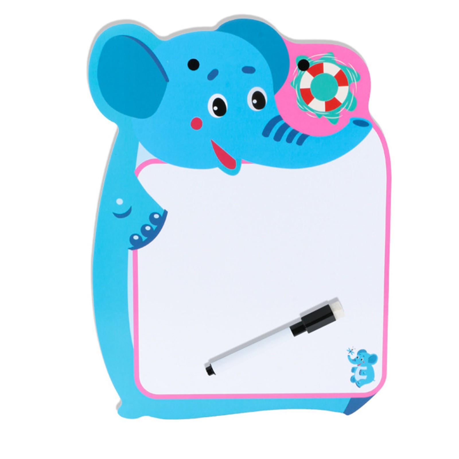 

Доска для рисования для развития художественного обучения, детское образование, головоломка, мультфильм, двухстороннее граффити Elephant