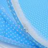 Breathable Fly Proof Baby Bed Net Foldable Compact with 3cm Sleeping Pad and Cotton Pillow for Newborns Safety