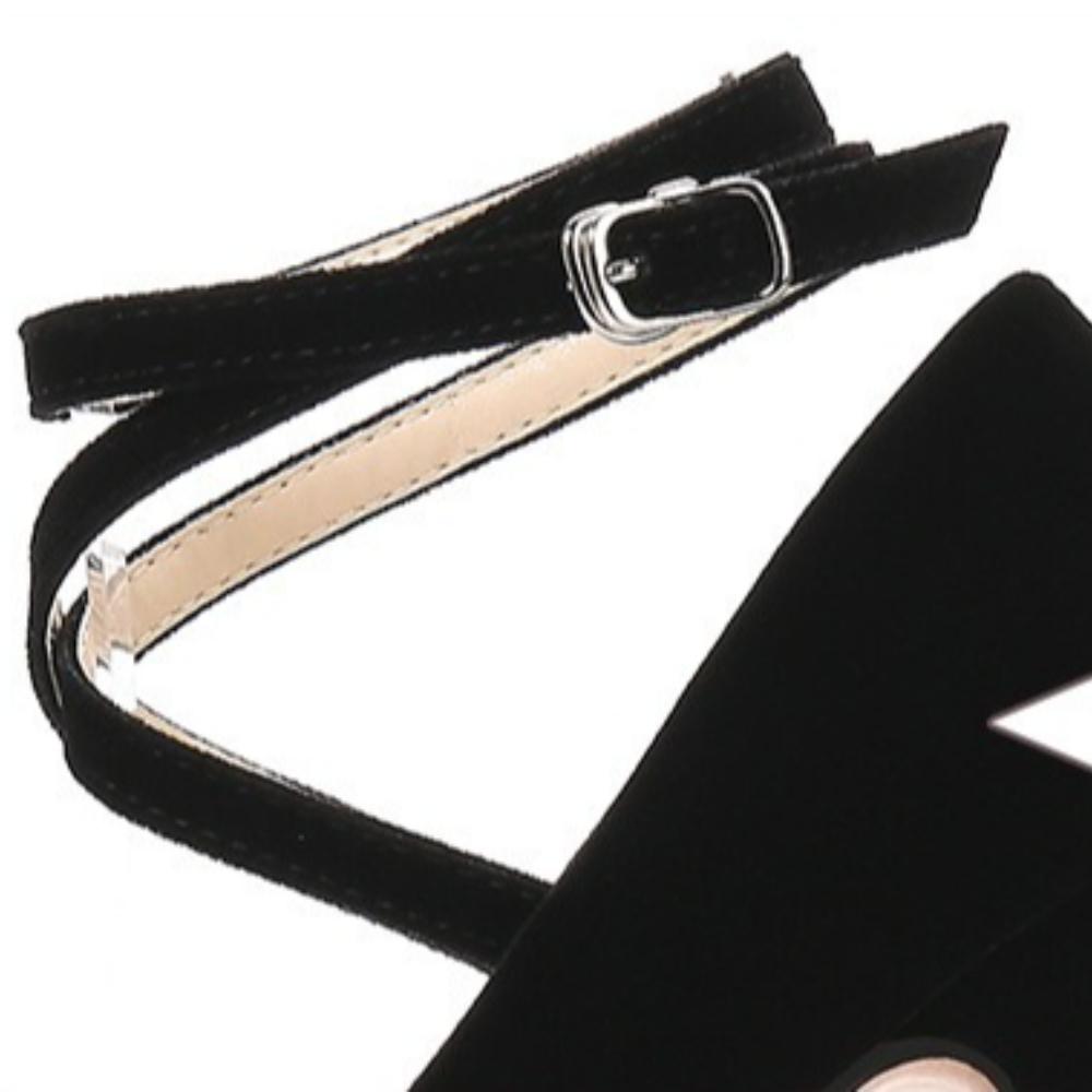 2024 Summer New European Fashion Cross Strap Large Size High Heel Sandals Elegant Nightclub Women Party Dress Footwear WZ-Y14-4