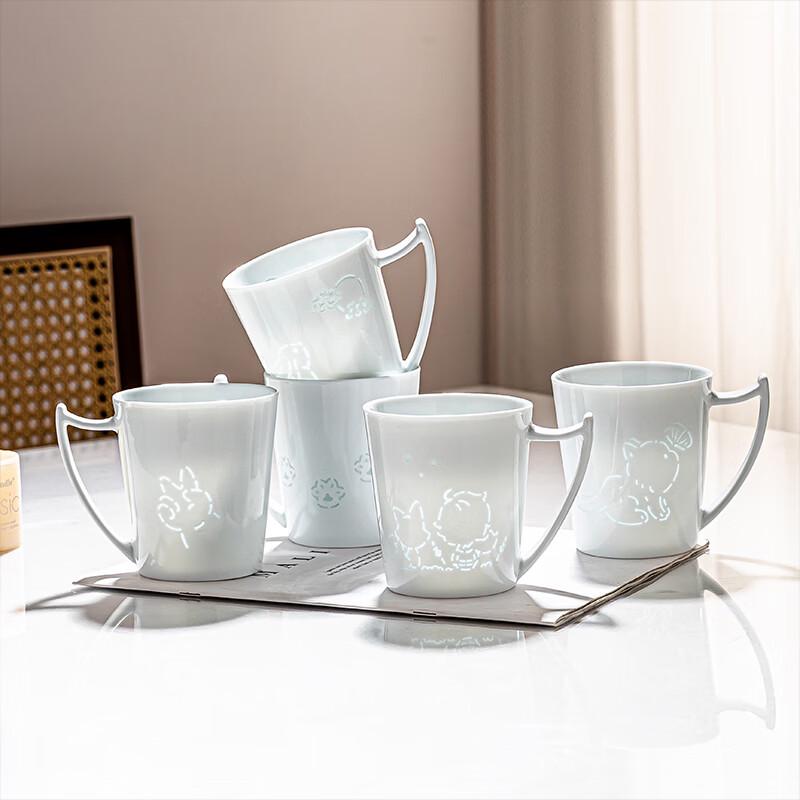 Jingdezhen Underglaze Ceramic Mug