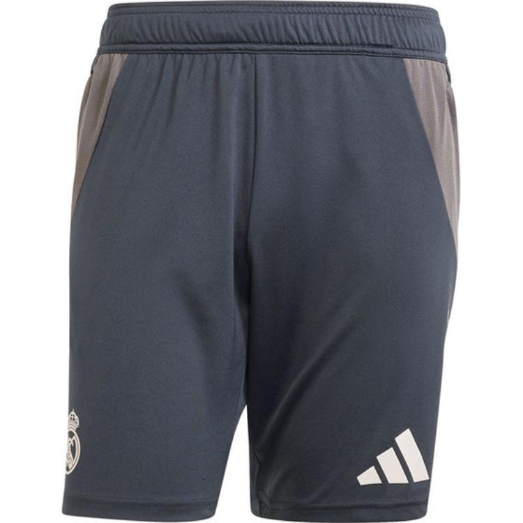 

Adidas Real Madrid 2024/2025 Comfortable Versatile Mid-Rise Soccer Pants Men bottoms Dark-Gray IT5135 L