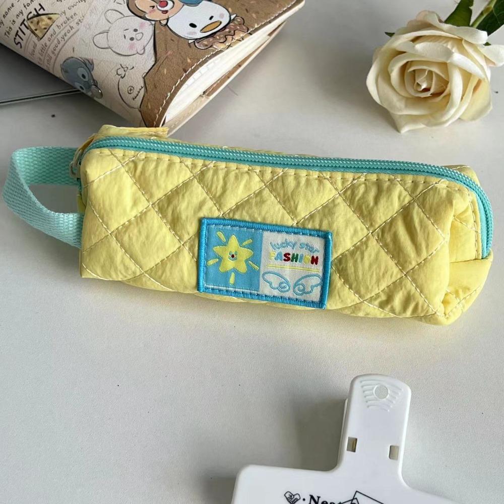 Canvas Pencil Case Handheld Stationery Organizer New Stationery Bag  Gift