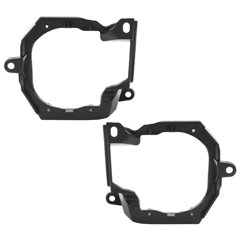 

Front Fog Light Bezel Bracket FO2603107 FO2602107 For Ford Mustang 2015- 2017 Accessories Front Bumper Fog Lamp Cover чёрный
