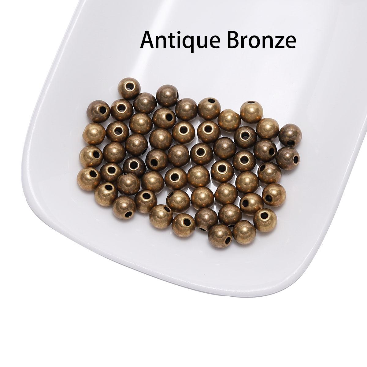 

30-400 шт./лот 3-12 мм золотого цвета, круглая бусина-разделитель, шаровой конец CCB, бисер для браслета, ожерелья, аксессуары для изготовления ювелирных изделий своими руками 4mm x 300pcs