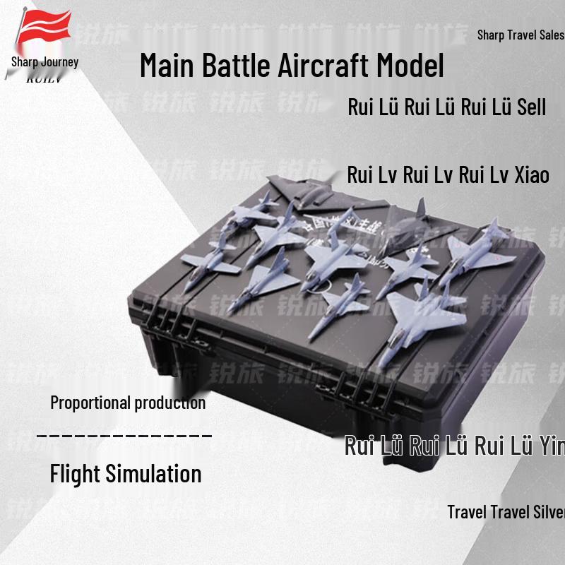 Ruilv Simulation Main Battle Aircraft Model Set