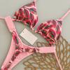 Micro Bikini Push Up Donna Sexy Scollo all'americana Triangolo Perizoma Spaccato Set Bikini Brasiliano 2026 Nuovo Costume da Bagno Estivo Set da 2 Pezzi