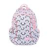 Majewski St. Right Backpack for Grades 1-4, 3 Compartments, Grey Panda Collection, Lightweight Ergonomic School Bag BP-26