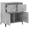 Sideboard Concrete Grey 60 x 35 x 70 cm Particleboard