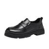 Red Dragonfly Men's Genuine Leather Slip-On Loafers