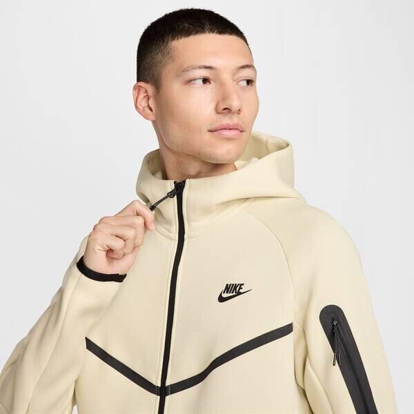 Толстовка Nike Tech Full-Zip Windrunner Hoodie (HV0949) lt khaki black
