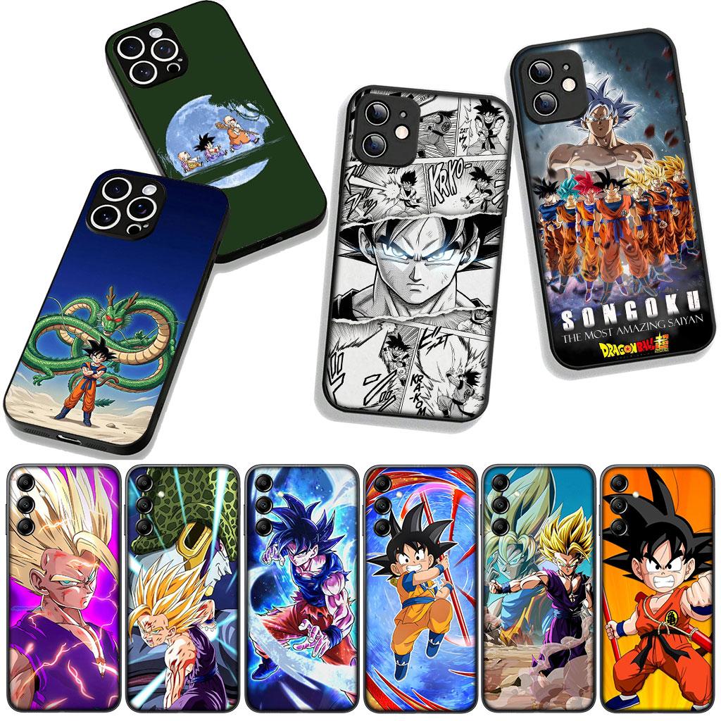 Cover for Xiaomi Redmi Note 15 11 9 10 Pro Plus A5 9A 9T 10A 10C 9C NFC 15C 8T Phone Case Dragons Gokus Son Gohan Balls
