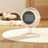Electric Space Heater Compact Indoor for Living Room Home Office Desk Desktop