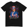 Make 4th Of July Great Again Patriotic Firework Donald Trump TShirt