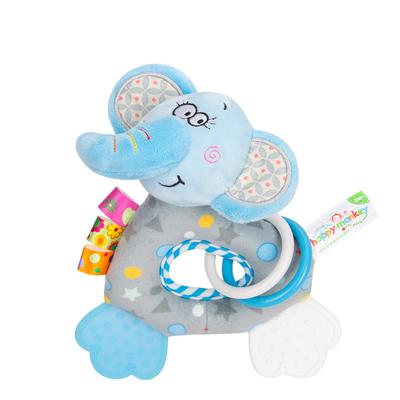 Baby-Rassel-Shaker, entwicklungsförderndes Handgriffspielzeug für Kleinkinder, sensorisches Lernspielzeug mit Beißring, Geräusche für Babys und andere Dinge im Alter von 3–6–9–12 Monaten