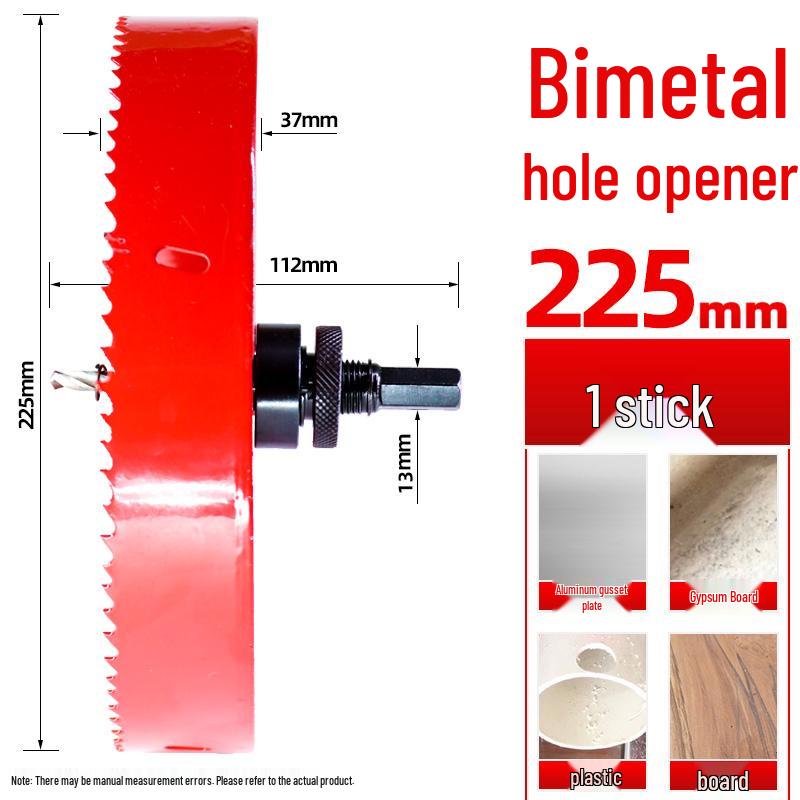 M42 Bi-metal Hole Saw for PVC, Gypsum, Downlight Sheet Metal, and Woodworking Drill Bit