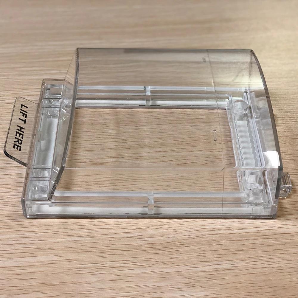 New Fire Safety Switches Guard Clear PHousing Alarm Pull Station Covers Wall Mounted Safety Enclosures Alarm Pull Station Cover