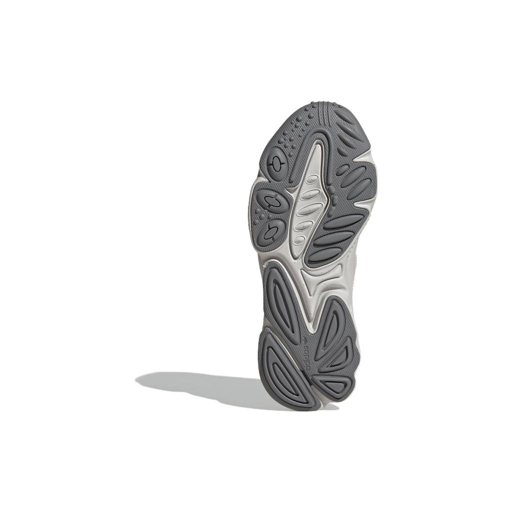 Adidas Ozweego Shoes Leather Versatile Minimalist Shock Absorption Durable Low-Top Dad Shoes Women Shoes Gray IE9510