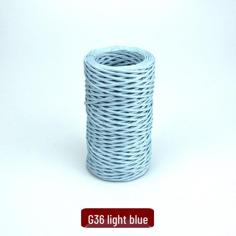50m/100m Paper Rope 1mm/2mm Diameter for Handmade DIY Projects