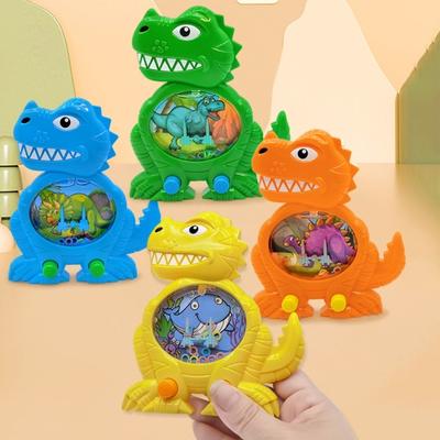 El Dinozor Su Halkası Oyuncak Çocukluk Nostaljik Eller Göz Koordinasyonu Eğitici Dino Halka Toss Su Oyunu Erkek Kız Yenilik Hediye