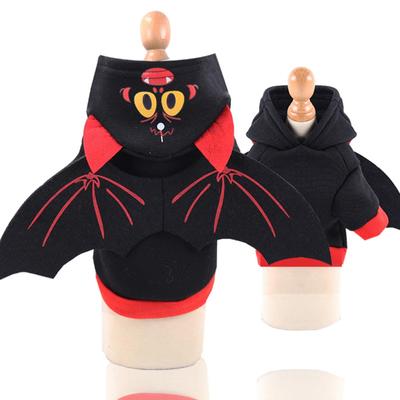 Halloween Dog Costumes Funny Pet Clothes Bat Wing Hoodies Coat Cats Dog Cosplay Novelty Clothing French Bulldog Chihuahua Jacket