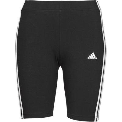 Logo Print Gestreifte Freizeitshorts Damen Unterteile Schwarz GR3866