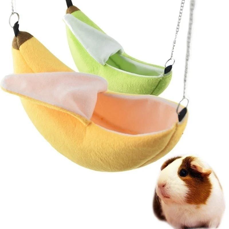 New Pet Cages Swing Design Small Animals Hamster Hanging House Hammock Cage Sleeping Nest Pet Bed Rat Hamster Toys Cage
