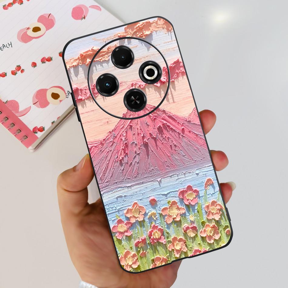 For Tecno Spark 30C Phone Case Spark30C 4G KI5 KI5n Elegant Printing Soft Silicone TPU Cases