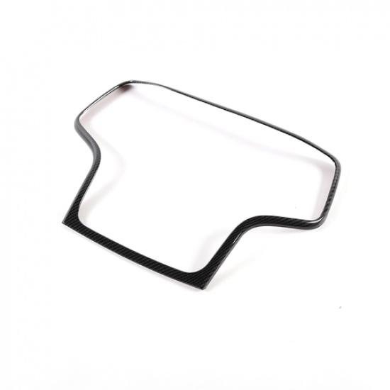 Dashboard Navigation Cover Trim For Jeep Grand Cherokee 2014-2018 Carbon Fiber