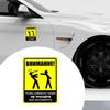 Reflective Sticker How To Do My Job Worksite Sticker Easy To Apply Sticker Enhances Safety for Constructions Personnel