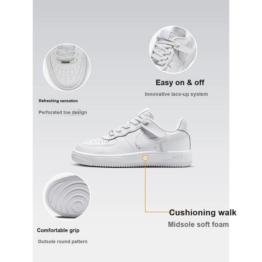 Nike Force 1 Low EasyOn PS 'Triple White' FN0237-111