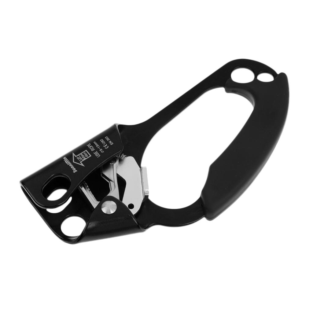 Arborist Tree Rock Climbing Right & Left Hand Ascender Riser 8-13mm Rope Clamp Grasp Device - CE Approved