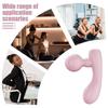 Adjustables Mini Fascia Massager Soft Massage Head Easy To Operate Deep Tissue Massage Device Portable Wear Resistant