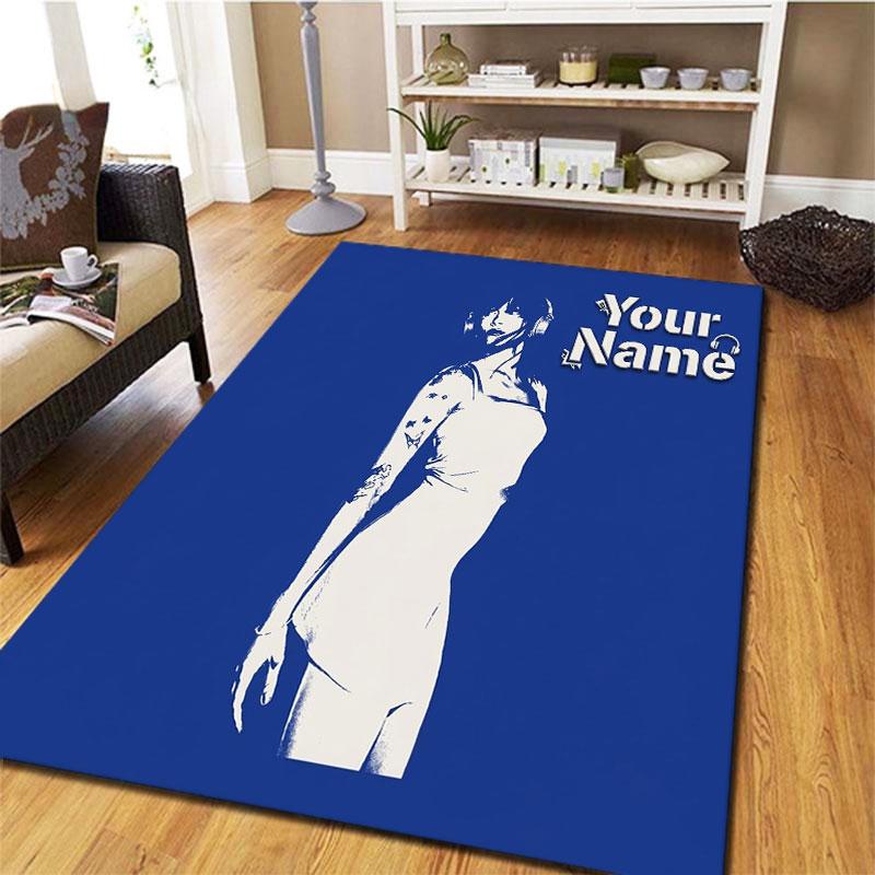 Aitana Custom Name Carpet Rug for Living Room Bedroom Home Sofa Decoration,Kids play Non-slip Floor Mat