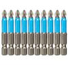 Utensili manuali con punte per cacciavite a croce Phillips PH2 elettrici antiscivolo da 10 pezzi