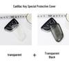 Transparent Soft Shell Key Case for Cadillac CT5, XT5, CT4, GT4, CT6