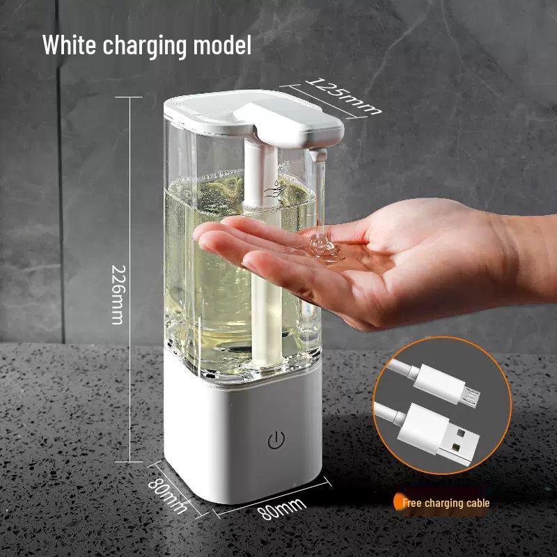 Smart Automatic Soap Dispenser with Large Capacity and Distance Sensing for Dish Soap, Hand Soap, Shower Gel, and Shampoo