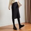 Demana Women's Knit Slit Midi Skirt