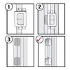 Door Hinge Jig, Aluminum Alloy Door Hinge Template Kit for Router, Adjustable Mortise Jig Fits Door Hinges From 2.5  To