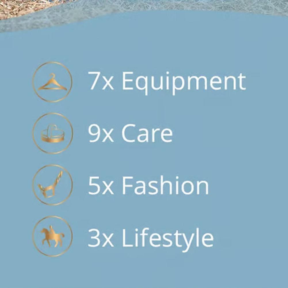 2025 HORSEBRANDS Adventskalender 24 Tage Countdown Tägliche Überraschungen & Weihnachtsgeschenk Winterhimmel Themenkalender Für Pferdebesitzer