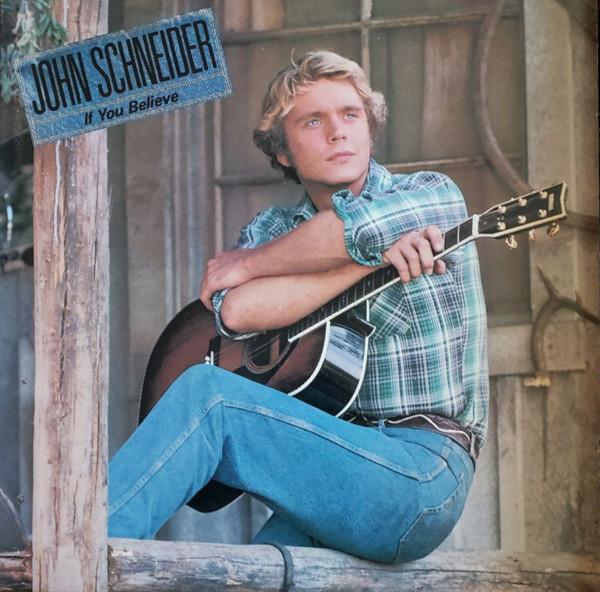 LP Record JOHN SCHNEIDER - If You Believe FZ38712 SCOTTI BROS. 1983 US Country Used