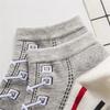 Breathable Canvas Shoe Sock Low-top Sports Boat Socks New Shoes Pattern Cotton Socks