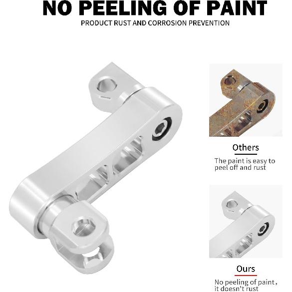 HDBUBALUS Passenger Footpegs Mount Kit Adjustable Highway Pegs Extension Brackets Male Mount Footpegs Clamp fit For Harley Sportster Dyna Softail