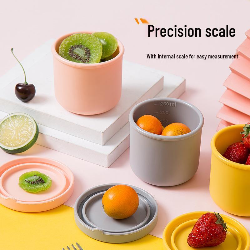 Heat-Resistant Silicone Lunch Box with Lid for Office Workers - Microwave Safe and Insulated for Fresh-Keeping